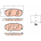 TRW | Bremsbelagsatz, Scheibenbremse | GDB2195 TRW | Bremsbelagsatz, Scheibenbremse | GDB2195
