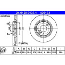 ATE | Bremsscheibe | 24.0120-0133.1