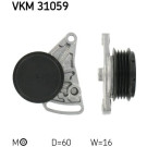 SKF | Spannrolle, Keilrippenriemen | VKM 31059