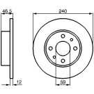 BOSCH | Bremsscheibe | 0 986 478 353