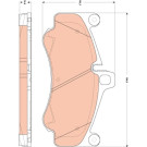 TRW | Bremsbelagsatz, Scheibenbremse | GDB1863 TRW | Bremsbelagsatz, Scheibenbremse | GDB1863