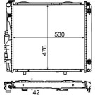 Mahle | Kühler, Motorkühlung | CR 290 000S