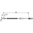 BOSCH | Seilzug, Feststellbremse | 1 987 482 449