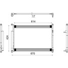 Mahle | Kondensator, Klimaanlage | AC 490 000S