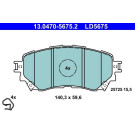 ATE | Bremsbelagsatz, Scheibenbremse | 13.0470-5675.2 ATE | Bremsbelagsatz, Scheibenbremse | 13.0470-5675.2