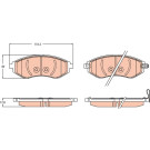 TRW | Bremsbelagsatz, Scheibenbremse | GDB3634 TRW | Bremsbelagsatz, Scheibenbremse | GDB3634