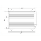 Valeo | Kondensator, Klimaanlage | 817526