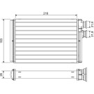 Valeo | Wärmetauscher, Innenraumheizung | 811576