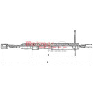 Metzger | Seilzug, Feststellbremse | 10.943
