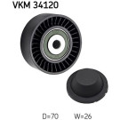 SKF | Umlenk-/Führungsrolle, Keilrippenriemen | VKM 34120