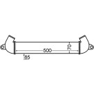 Mahle | Ladeluftkühler | CI 342 000S