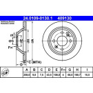 ATE | Bremsscheibe | 24.0109-0130.1