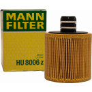 MANN-FILTER HU 8006 z Ölfilter mit Dichtung, Filtereinsatz