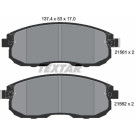 Textar | Bremsbelagsatz, Scheibenbremse | 2156201 Textar | Bremsbelagsatz, Scheibenbremse | 2156201
