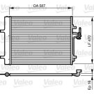 Valeo | Kondensator, Klimaanlage | 814184