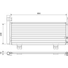 Valeo | Kondensator, Klimaanlage | 822663