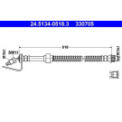 ATE | Bremsschlauch | 24.5134-0518.3