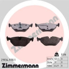 Zimmermann | Bremsbelagsatz, Scheibenbremse | 21934.970.1 Zimmermann | Bremsbelagsatz, Scheibenbremse | 21934.970.1