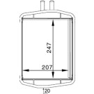 Mahle | Wärmetauscher, Innenraumheizung | AH 152 000S