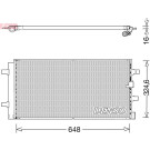 Denso | Kondensator, Klimaanlage | DCN02044