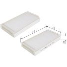 BOSCH 1 987 432 020 Innenraumfilter FILTER+ BOSCH 1 987 432 020 Innenraumfilter FILTER+