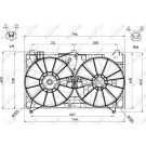 NRF | Lüfter, Motorkühlung | 47580