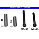 ATE | Führungshülsensatz, Bremssattel | 24.0102-4801.2