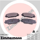 Zimmermann | Bremsbelagsatz, Scheibenbremse | 23983.178.1 Zimmermann | Bremsbelagsatz, Scheibenbremse | 23983.178.1