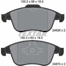 Textar | Bremsbelagsatz, Scheibenbremse | 2482601 Textar | Bremsbelagsatz, Scheibenbremse | 2482601