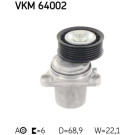 SKF | Spannrolle, Keilrippenriemen | VKM 64002