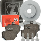 ZIMMERMANN COAT Z 405.4102.20 Bremsscheibe 280mm + 21999.160.1 Bremsbeläge für SMART FORTWO