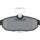 Textar | Bremsbelagsatz, Scheibenbremse | 2451401 Textar | Bremsbelagsatz, Scheibenbremse | 2451401
