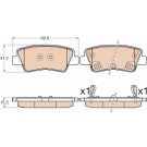 TRW | Bremsbelagsatz, Scheibenbremse | GDB3569 TRW | Bremsbelagsatz, Scheibenbremse | GDB3569