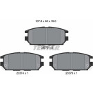 Textar | Bremsbelagsatz, Scheibenbremse | 2337301 Textar | Bremsbelagsatz, Scheibenbremse | 2337301