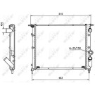 NRF | Kühler, Motorkühlung | 516259