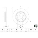 BOSCH | Bremsscheibe | 0 986 479 F72