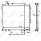 NRF | Kühler, Motorkühlung | 58648