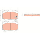 TRW | Bremsbelagsatz, Scheibenbremse | GDB3197