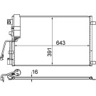 Mahle | Kondensator, Klimaanlage | AC 605 000S