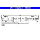 ATE | Bremsschlauch | 24.5112-0370.3