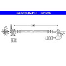 ATE | Bremsschlauch | 24.5292-0241.3