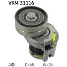 SKF | Spannrolle, Keilrippenriemen | VKM 31116