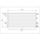 Valeo | Kondensator, Klimaanlage | 822596