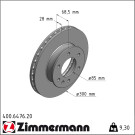 Zimmermann | Bremsscheibe | 400.6476.20