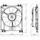 NRF | Lüfter, Motorkühlung | 47677