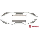 Brembo | Zubehörsatz, Bremssattel | A 02 224