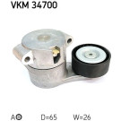 SKF | Spannrolle, Keilrippenriemen | VKM 34700