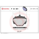 Brembo | Bremsbelagsatz, Scheibenbremse | P 44 001 Brembo | Bremsbelagsatz, Scheibenbremse | P 44 001