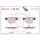 Brembo | Bremsbelagsatz, Scheibenbremse | P 06 021 Brembo | Bremsbelagsatz, Scheibenbremse | P 06 021