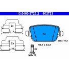 ATE | Bremsbelagsatz, Scheibenbremse | 13.0460-2723.2 ATE | Bremsbelagsatz, Scheibenbremse | 13.0460-2723.2